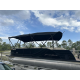 PONTOON DOUBLE BIMINI